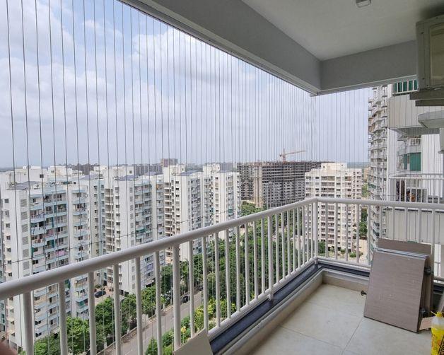 Balcony safety net installation in Bengaluru