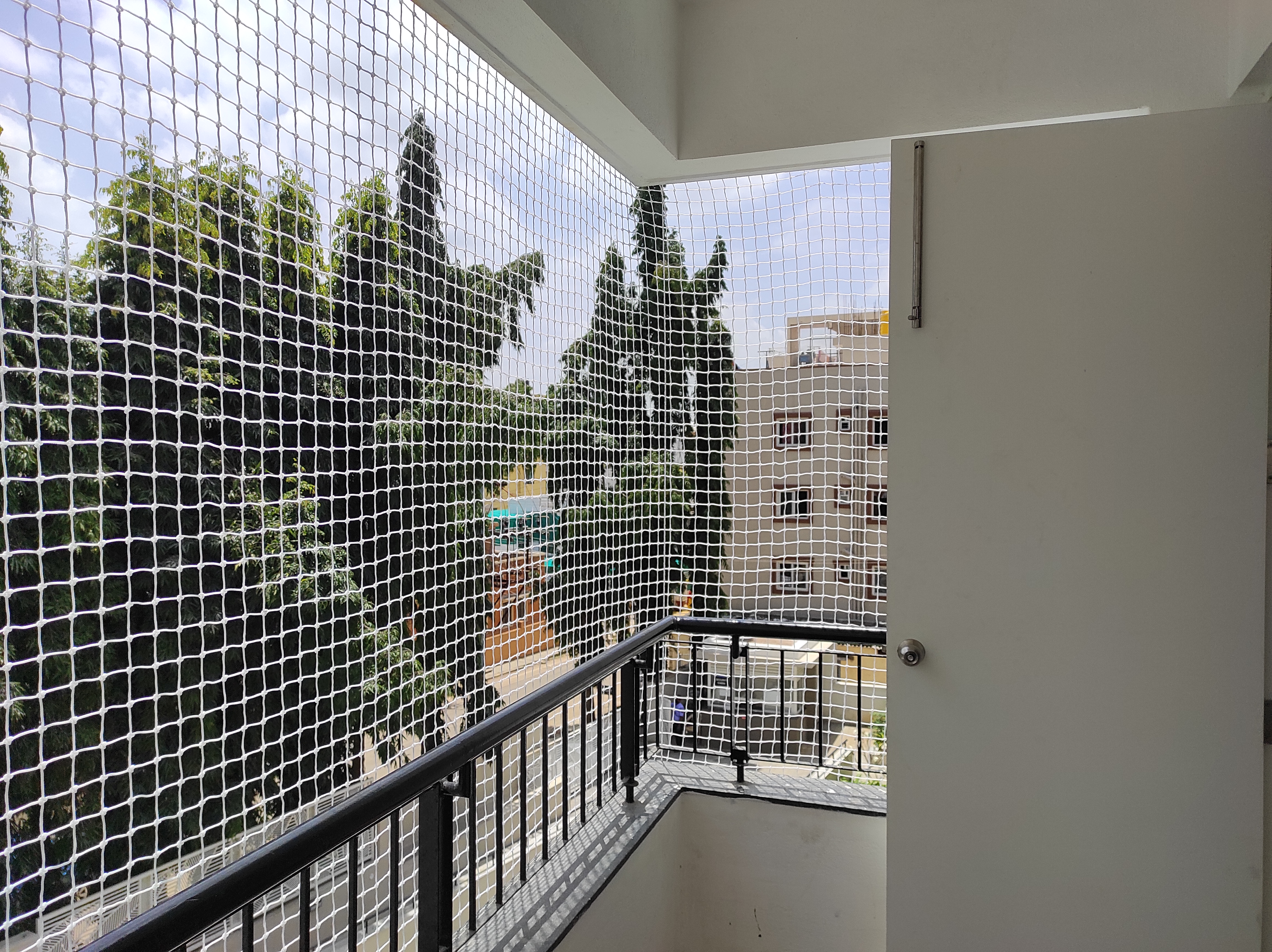 Safety net installation detail